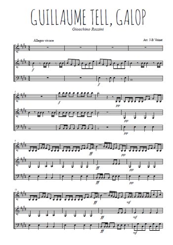 Gioachino Rossini - Guillaume Tell, galop